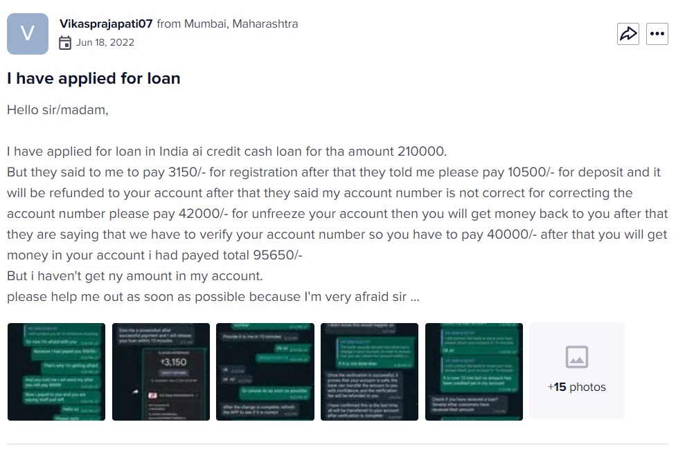India All Credit Cash Loan App 