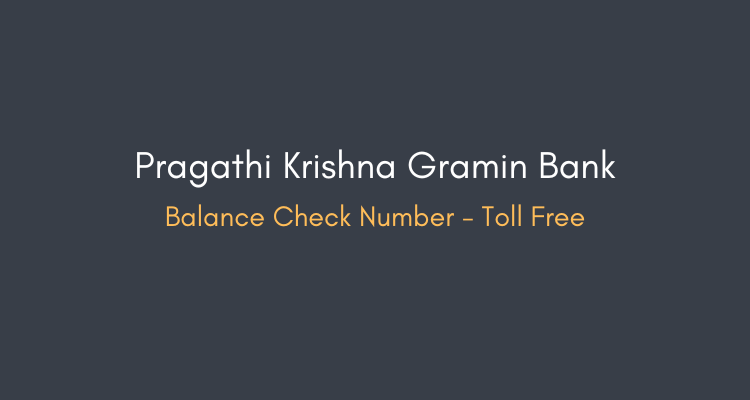 PKGB bank balance check number